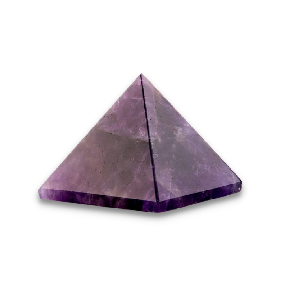 Pyramide Reiki en Améthyste "Force & Sagesse"